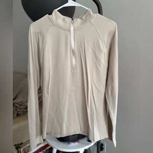 🤍 H&M Beige Athletic Top | Size XL